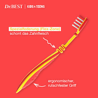 Zahnbürste Kinder Kids & Teens, 6-13 Jahren Dr. BEST