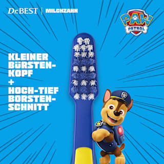 Zahnbürste Kinder Milchzahn 3 bis 6 Jahren Dr. BEST