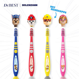 Zahnbürste Kinder Milchzahn 3 bis 6 Jahren Dr. BEST