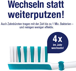 Zahnbürste mit Batterie Polimed mittel Dr. BEST