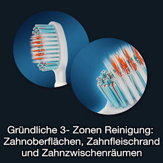 Zahnbürste mit Batterie Vibration Multi Expert mittel Dr. BEST