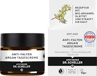Anti Falten Gesichtscreme Argan  Dr. Scheller