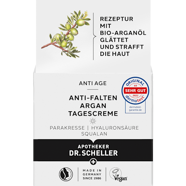 Anti Falten Gesichtscreme Argan  Dr. Scheller