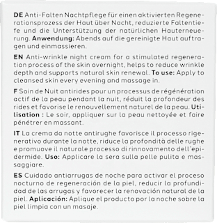 Anti Falten Nachtcreme Argan Dr. Scheller