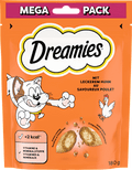 Katzenleckerli mit Huhn, Mega Pack Dreamies