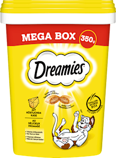 Katzenleckerli mit Käse, Mega Box Dreamies