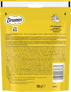 Katzenleckerli mit Käse Dreamies