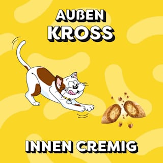 Katzenleckerli mit Käse Dreamies