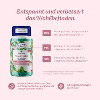 Badesalz Absolut Relax Dresdner Essenz