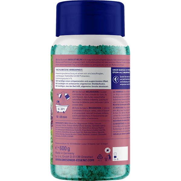 Badesalz Absolut Relax Dresdner Essenz