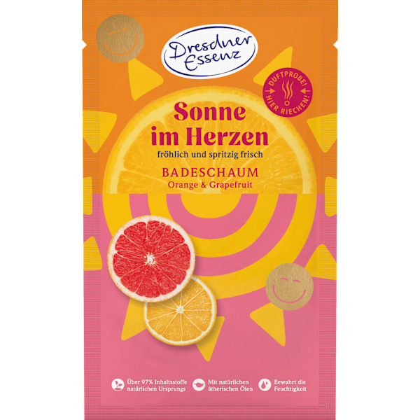 Schaumbad Sonne im Herzen Dresdner Essenz