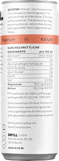 Erfrischungsgetränk, Salty Peach DRYLL