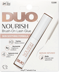 Wimpernkleber Nourish Brush-On Clear DUO