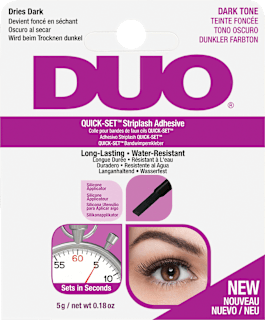 Wimpernkleber Quick Set Adhesive - Dark DUO