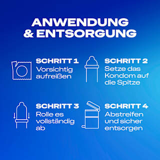 Kondome Gefühlsecht Classic, Breite 56mm Durex
