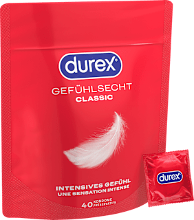 Kondome Gefühlsecht Classic neu, Breite 56mm Durex