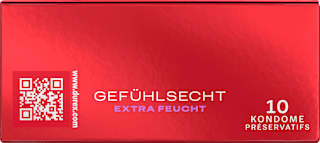 Kondome Gefühlsecht Extra Feucht, Breite 56mm Durex