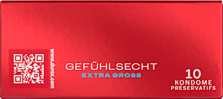 Kondome Gefühlsecht Extra Groß XXL, Breite 60mm Durex