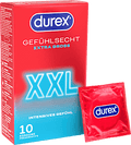Kondome Gefühlsecht Extra Groß XXL, Breite 60mm Durex