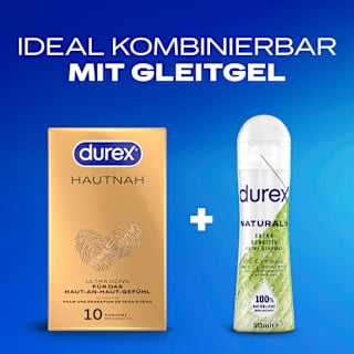 Kondome Hautnah Classic, Breite 56mm Durex