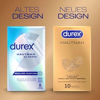Kondome Hautnah Classic, Breite 56mm Durex