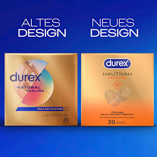 Kondome Hautnah, latexfrei, Breite 56mm Durex