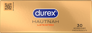 Kondome Hautnah, latexfrei, Breite 56mm Durex