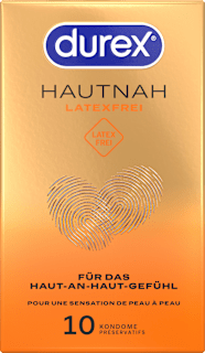 Kondome Hautnah, latexfrei, Breite 56mm Durex