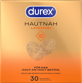 Kondome Hautnah, latexfrei, Breite 56mm Durex