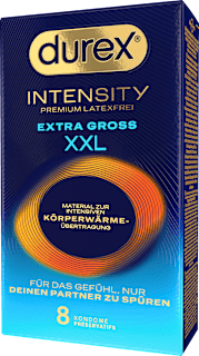 Kondome Intensity XXL, Breite 61mm Durex