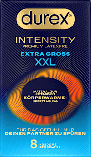 Kondome Intensity XXL, Breite 61mm Durex