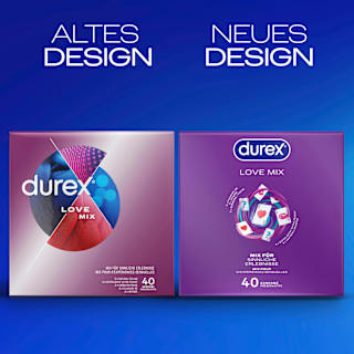 Kondome Love Mix, Breite 56mm Durex