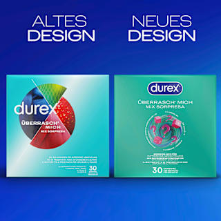 Kondome Mix Überrasch' Mich, Breite 52, 53 & 56mm Durex