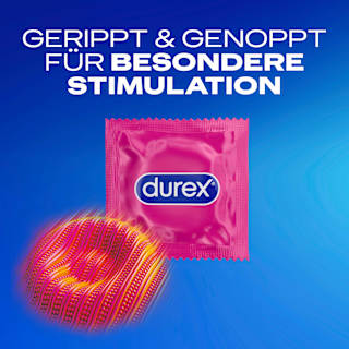Kondome Pleasure Me, Breite 56mm Durex