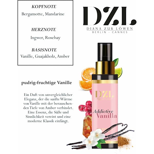 Haarparfüm INTENSE - Addictive Vanilla DZL