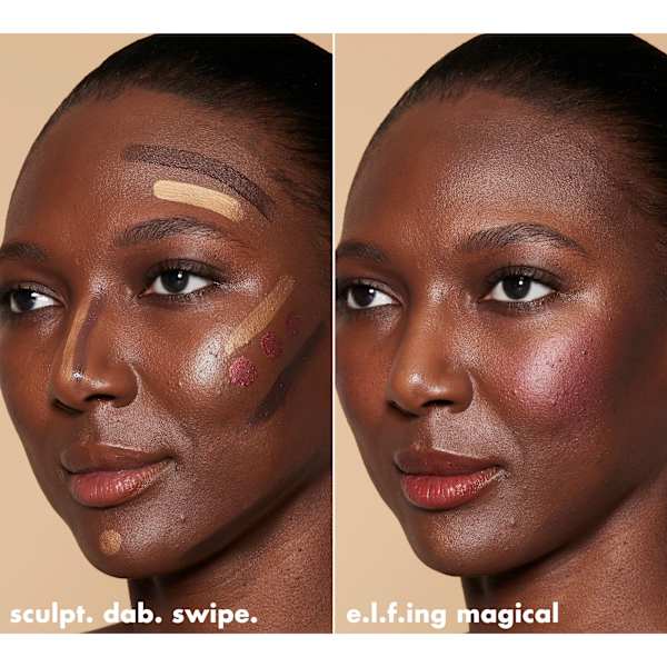 Blush Halo Glow Beauty Wand Berry Radiant e.l.f. Cosmetics