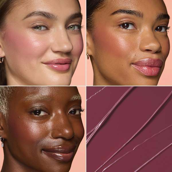 Blush Soft Glam Cream Stick Plum Intended e.l.f. Cosmetics