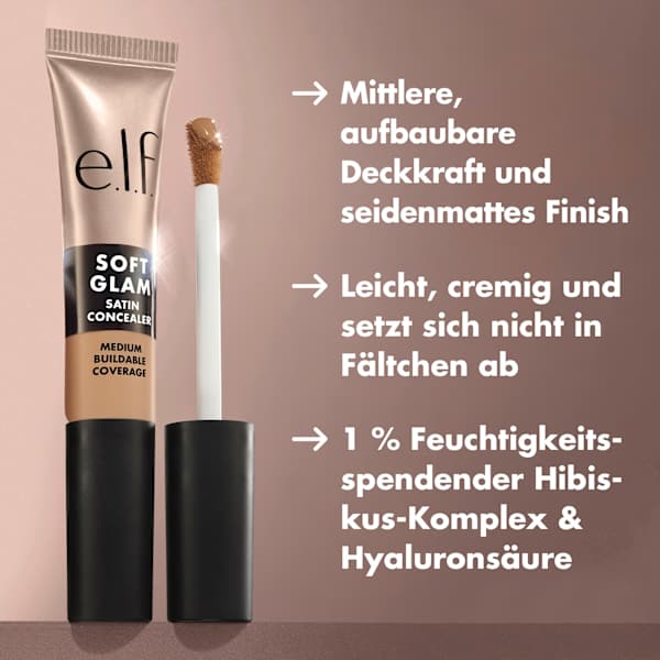 Concealer Soft Glam Satin 13 Fair Neutral  e.l.f. Cosmetics