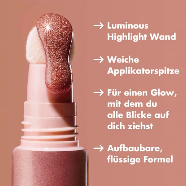 Highlighter Halo Glow Beauty Wand IRL Angel  e.l.f. Cosmetics