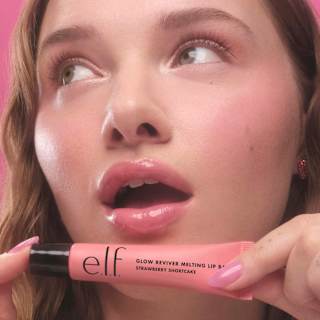 Lipgloss Glow Reviver Melting Strawberry Shortcake e.l.f. Cosmetics