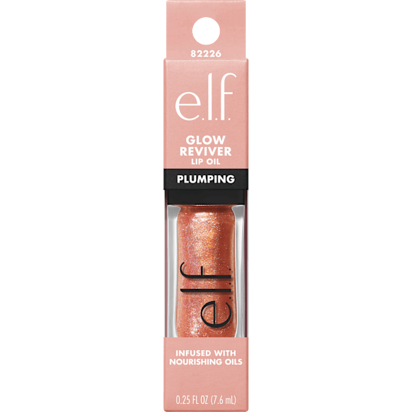Lippenöl Glow Reviver Plumping Apricot Feelings e.l.f. Cosmetics