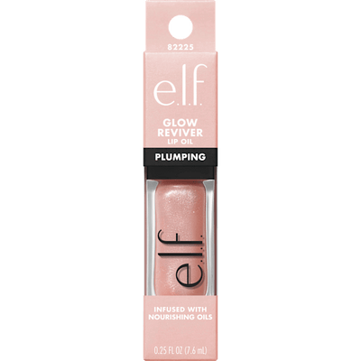 e.l.f. Cosmetics Lip Oil Glow Reviver Plumping Piggy Bank, 7.6 ml