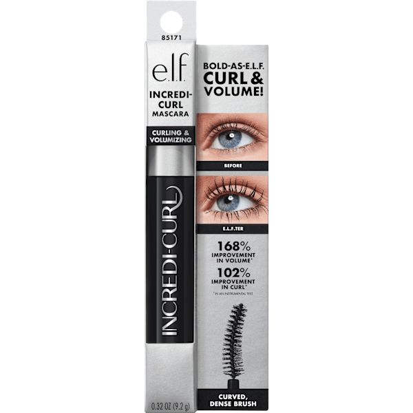 Mascara Incredi-Curl Pitch Black e.l.f. Cosmetics