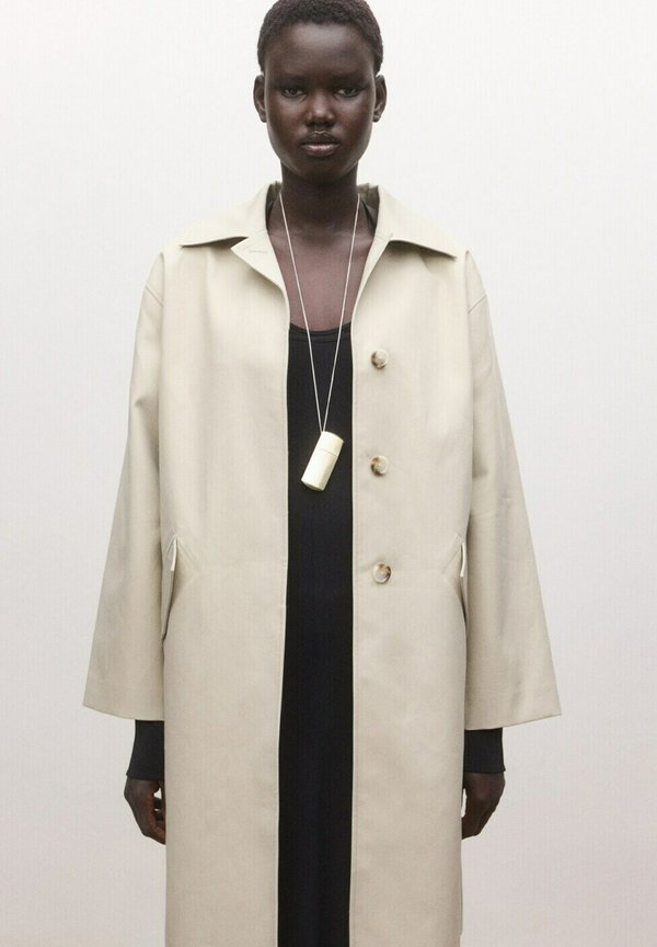 Mango Classic coat - light grey