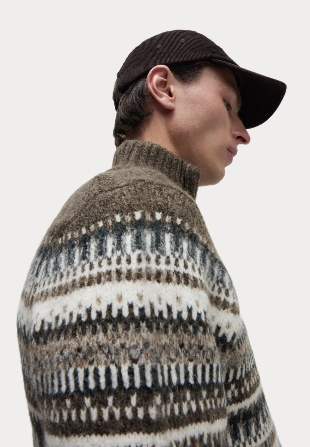Marks & Spencer FAIR ISLE HALF ZIP