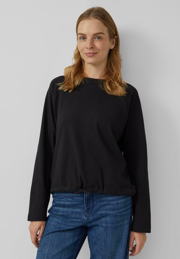 s.Oliver Long sleeved top - schwarz
