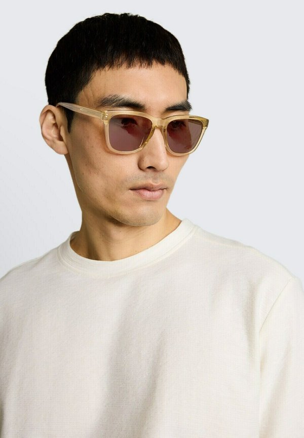 TOM TAILOR TOM TAILOR EYEWEAR ECKIGE SONNENBRILLE UNISEX - Sunglasses - brown