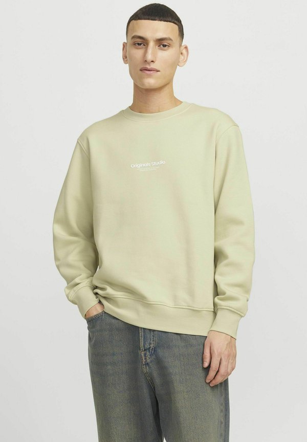 Jack & Jones Sweats Printed Sweats - Sweatshirt - celadon tint