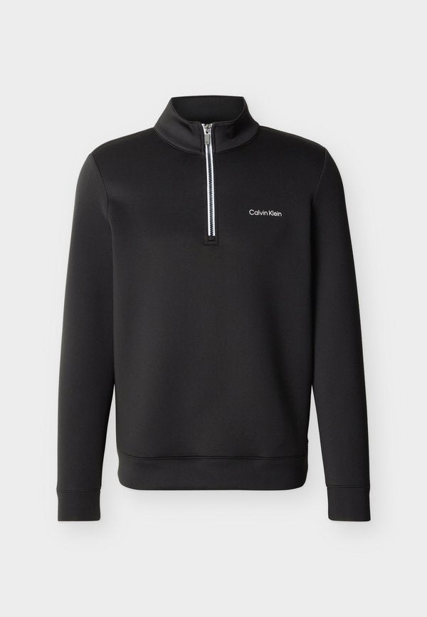 Calvin Klein Golf 1/4 ZIP - Sweatshirt - black