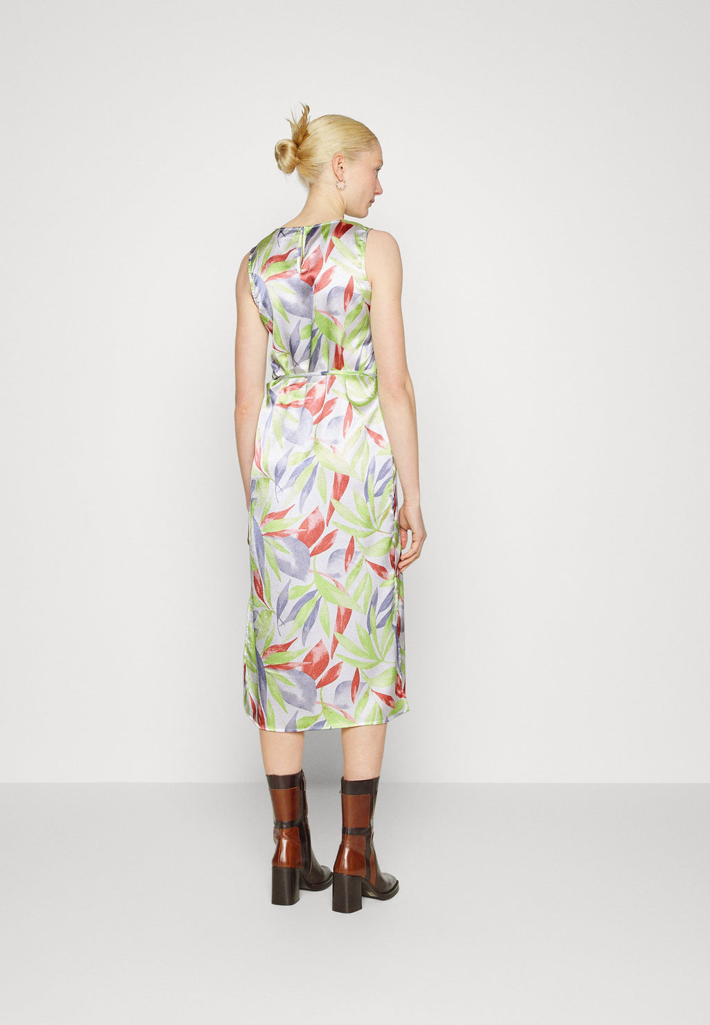 VILA Tall VIPAPER MIDI DRESS